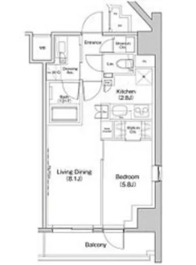 ザ・パークハビオ中野富士見町ガーデン 1204