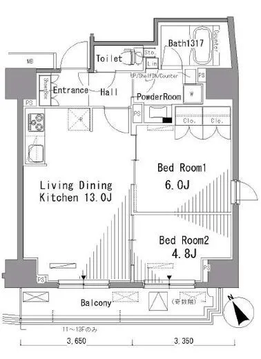 パークアクシス新板橋 E1103