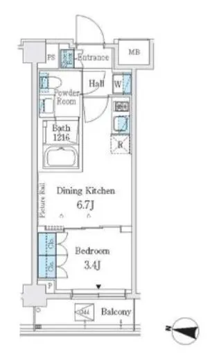 Ｊ．ＧＲＡＮ　Ｃｏｕｒｔ　品川西大井ＷＥＳＴ 512