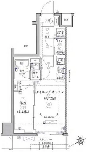 RELUXIA亀戸 (リルシア亀戸) 2階