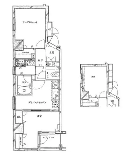 レヴィーナ東京八重洲通り 4階 48.28㎡