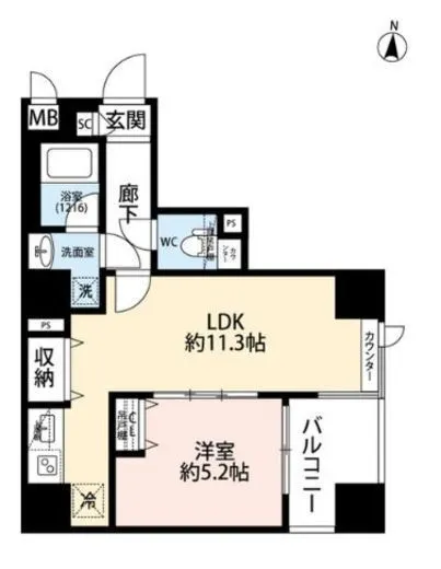 プレール・ドゥーク両国Ⅲ 3階 40.98㎡