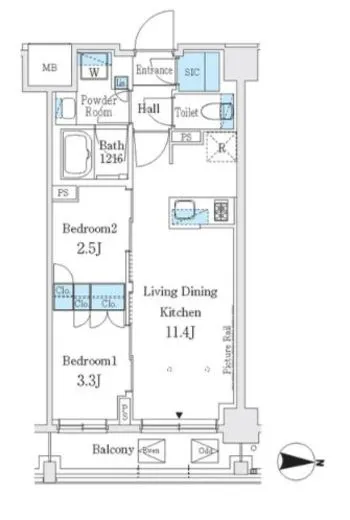 Ｊ．ＧＲＡＮ　Ｃｏｕｒｔ　品川西大井ＥＡＳＴ 111