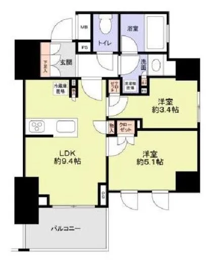 オープンレジデンシア神楽坂ファースト 8階 43.08㎡