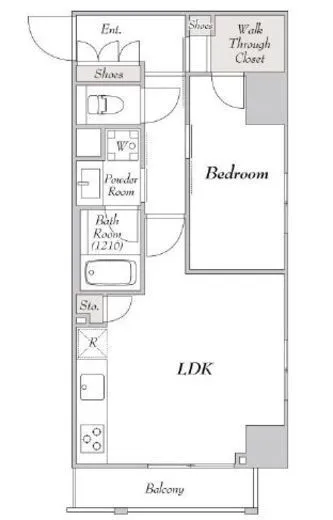 ミリアレジデンス駒込 404