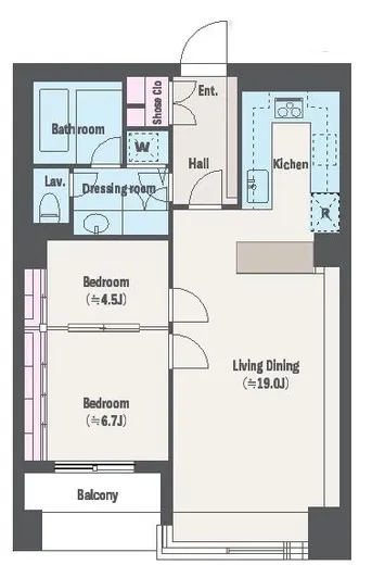 ザ・ウエストミンスター六本木 11階 86.71㎡