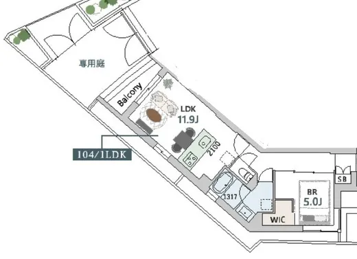 グランデュオ中目黒4 (GranDuo Nakameguro4) 104