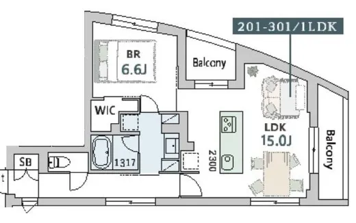 GranDuo中目黒4 301