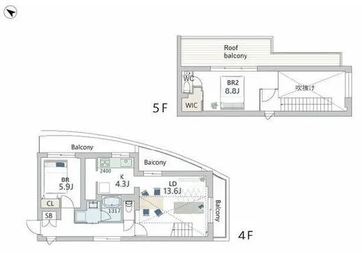 ＧｒａｎＤｕｏ中目黒４ 401