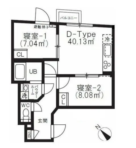 ＢＲＩＣＫ　ＲＥＳＩＤＥＮＣＥ　目黒本町 404