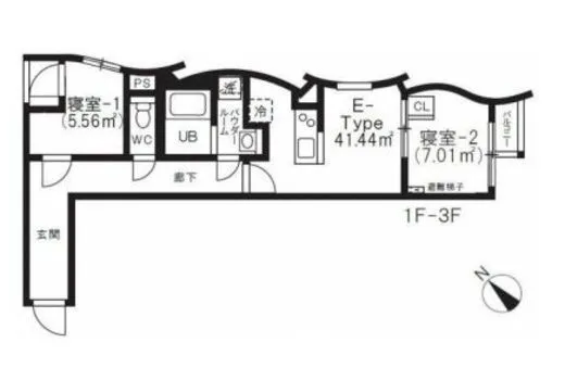 ＢＲＩＣＫ　ＲＥＳＩＤＥＮＣＥ　目黒本町 305