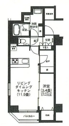 アイルプレミアム押上ノルド 4階 42.56㎡