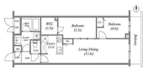 プライムガーデン若木 504