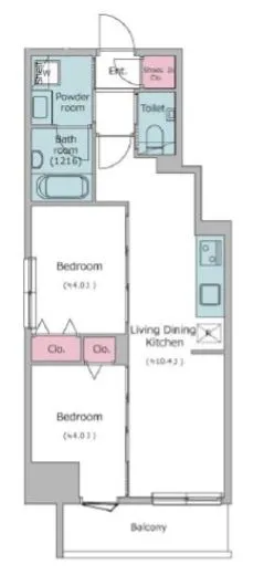 ドゥーエ入谷Ｉ 701