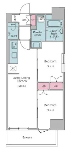 ドゥーエ入谷Ｉ 703