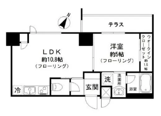ガーデンヒルズ柿ノ木坂 104