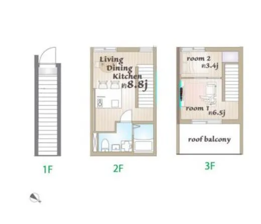 ルミドゥース目黒 204