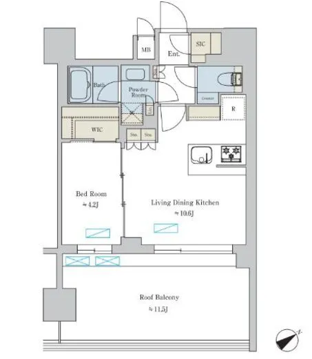 Brillia ist 大井町 1404