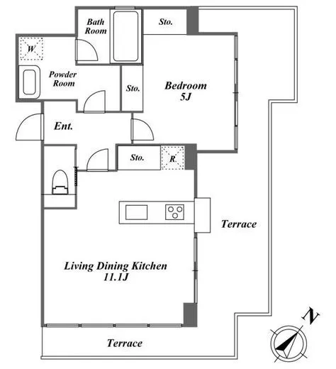 ＫＤＸレジデンス赤坂 203