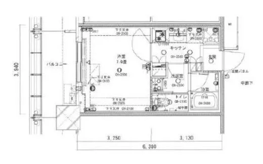 Ｂｒｉｌｌｉａ　Ｔｏｗｅｒ　浜離宮 16階 25.13㎡