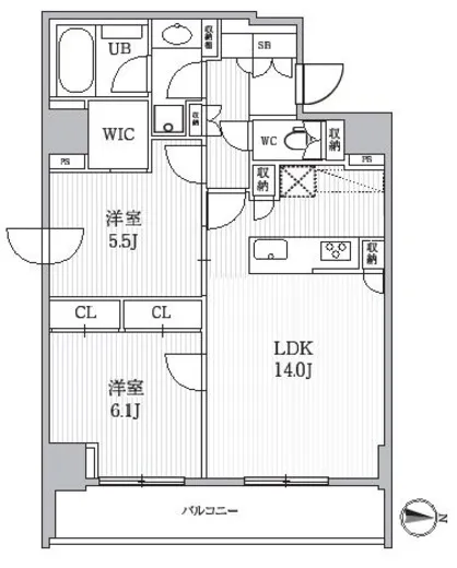 シーズンフラッツ両国EAST 802