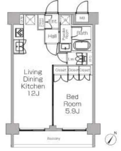プラウドフラット三軒茶屋Ⅱ 214