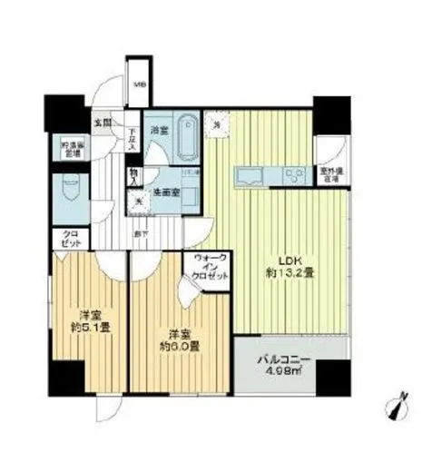 オープンレジデンシア日本橋水天宮 3階