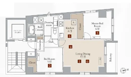 ＬｉｖｅＦｌａｔ新中野 201