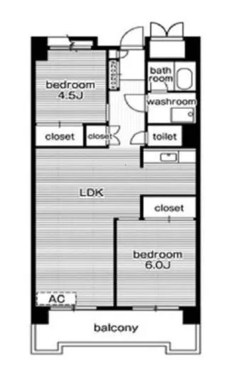 ビレッジハウス芝浦タワー 1-1204