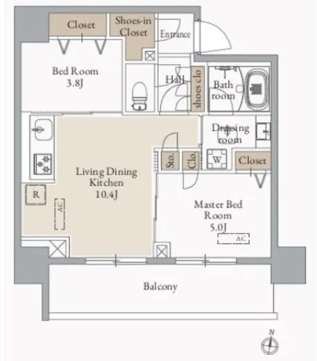 JMFレジデンス蔵前鳥越 1001