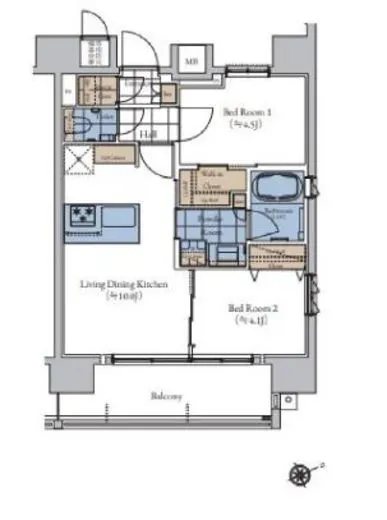 エスティメゾン大森 1305