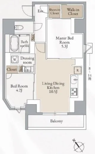クロスレジデンス高田馬場 1306