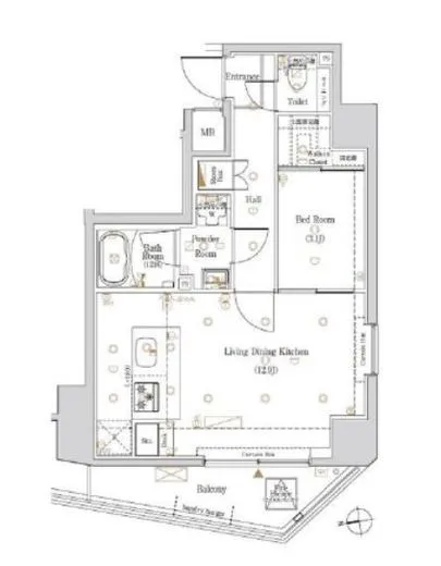Ｌｏｇ浅草橋 2階 41.41㎡
