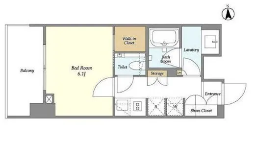オーキッドレジデンス渋谷富ヶ谷(Residence Shibuya Tomiga 502