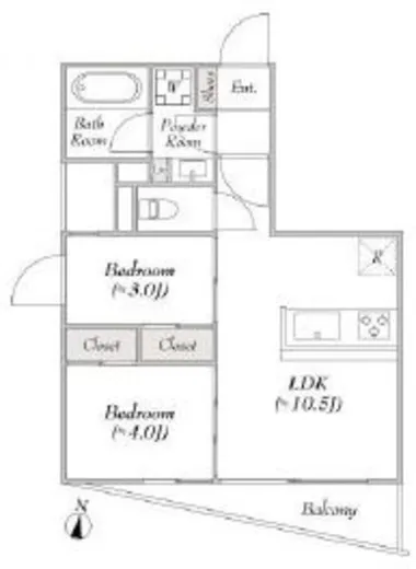 ルミーク本町イースト 303