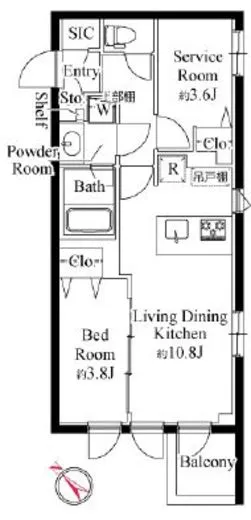 La Perla Ichigaya-Sadoharacho 204