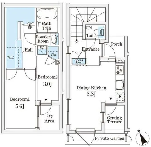 ＡＧＲＡＴＩＯ　ＴＥＲＲＡＣＥ　恵比寿（アグレシオ　テラス　恵比寿） 112
