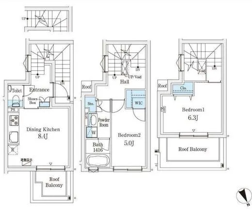ＡＧＲＡＴＩＯ　ＴＥＲＲＡＣＥ　恵比寿（アグレシオ　テラス　恵比寿） 211