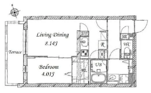 w/FLUFFY市谷台町 (フラッフィー市谷台町) 203