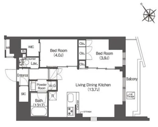 コンフォリア東大井Ⅰ 1201