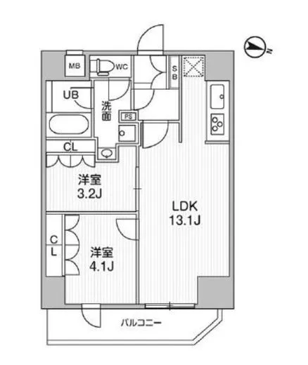 コンフォリア・リヴ千住 1102