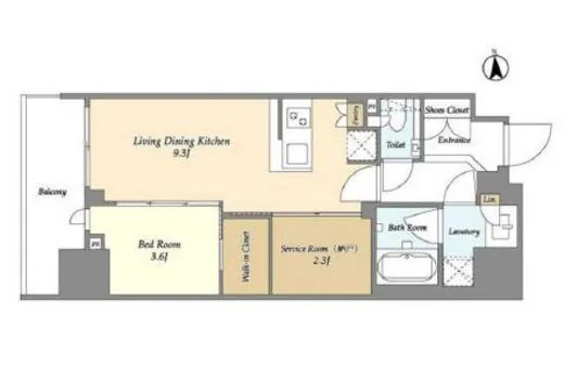 オーキッドレジデンス渋谷富ヶ谷(Residence Shibuya Tomiga 204