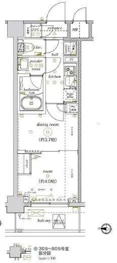 エル・グランジュテ本所吾妻橋 5階