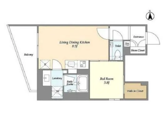 オーキッドレジデンス渋谷富ヶ谷(Residence Shibuya Tomiga 606