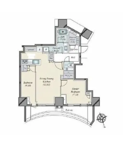 パークコート神宮北参道ザタワー 18階 67.83㎡