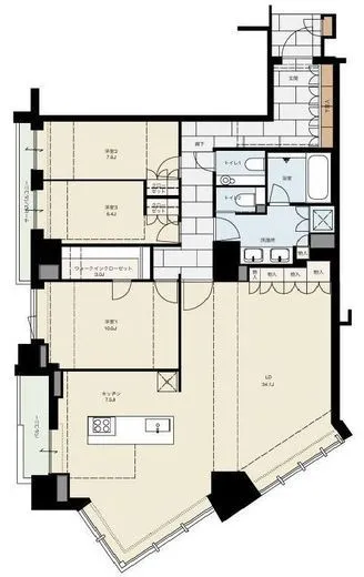 グランドメゾン代官山THE PARK 3階 151.42㎡