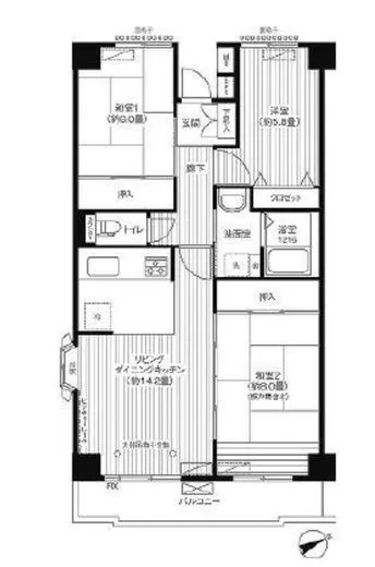 ステラメゾン大森 4階 75.45㎡