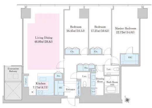 セントラルパークタワー・ラ・トゥール新宿ファースト 3207
