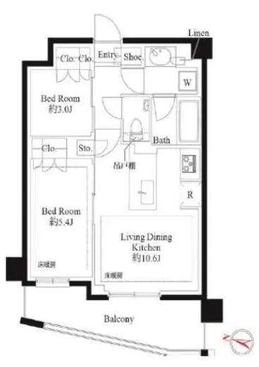 ３４３レジデンス品川（オープンレジデンシア） 302