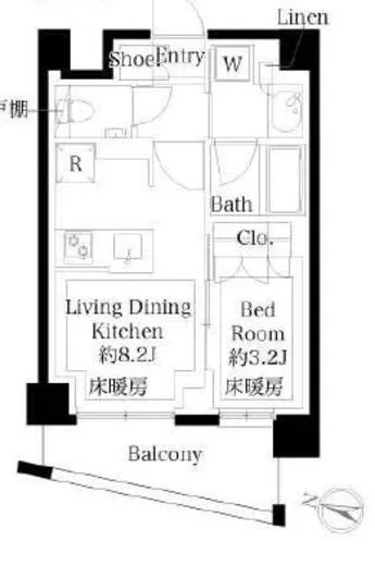 343レジデンス品川(オープンレジデンシア) 202